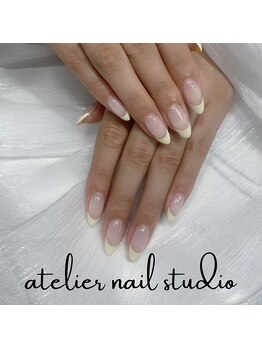 アトリエネイルスタジオ(atelier nail studio)/指先彩るフォトフレンチ