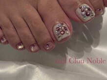 ネイルクルーノーヴル(nail Clou Noble)/ぷくぷく×うるうる×葡萄ネイル