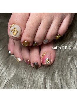 ネイルズリアル 倉敷(nail's RE.A.L)/ニュアンスネイル