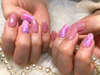 ネイルアンドアイラッシュサロン レア 錦糸町店(Lea)/アート４本付ジェル