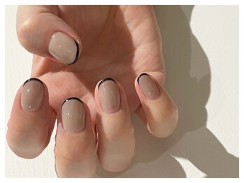 スリープ ジユウガオカ(Sleep jiyugaoka)/ベース有skinnyフレンチ 10450円