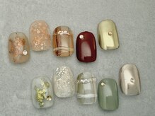 アンドヴァ ピヴォクロス店(Andova)/【24SF8】2024冬ネイルvol.2