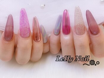 レヒネイル(LeHy nail)/ピンクネイル