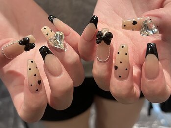 エマネイル プラス キハクヤ 梅田店(EmaNail+KIHAKUYA)/長さだし♪