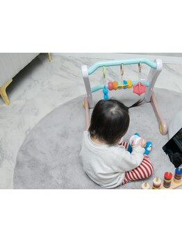 お子様同伴OKのサロン