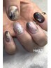 gel 120min (full design)￥12,100 / 2時間 手描きアートや複雑なニュアンス等