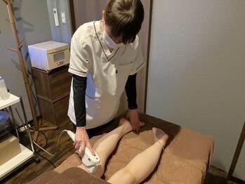 美容整体院元 光の森店/脂肪撃退機施術風景♪