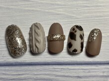 ネイル ナテュール 平塚店(Nail Nature)/櫻井作☆ニットネイル