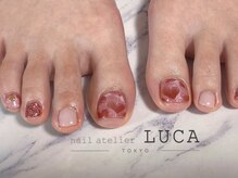 ネイルアトリエルカ(nail atelier LUCA)/O-6 大人ハートマグネットネイル