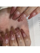 フラル(FULARU)/スカルプ　ラメグラデーション