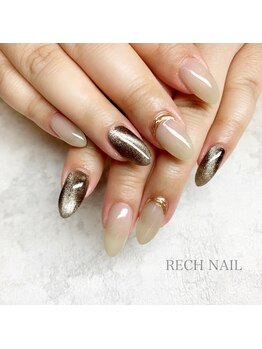レッシュネイル サロンアンドスクール(RECH NAIL salon&school)/マグネットネイル