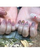 爪屋べっぴん堂/サンタイラスト