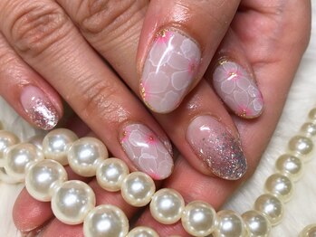 ネイルアンドアイラッシュサロン レア 錦糸町店(Lea)/アート４本付ジェル