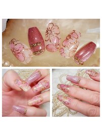 桜のフラッシュマグネイル