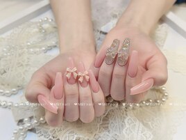 スカルプ長さだし、埋め尽くし