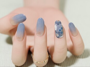 エムスラッシュ センター南(M.SLASH)/フラワーアートネイル