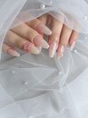 シンプルミラーネイル