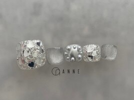 foot art design6月☆パラジェル