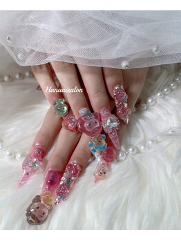 ハナアイ サロン 新大久保店(hanaai salon)/パーツ付け放題