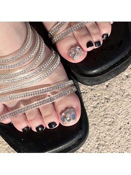 フットネイル/キラキラ