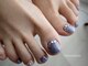 エマ ネイルズ(Emma Nails)の写真/ウォーターケアで持ち良い！定額デザインも豊富でシンプル可愛い足元を叶えるネイル店☆