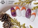 ハロウィン/フレンチネイル