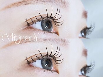 ミニョン ワイ(Mignon Y)の写真/大人気のつけ放題メニュー♪理想のボリュームまつげで大満足のぱっちり目元に☆