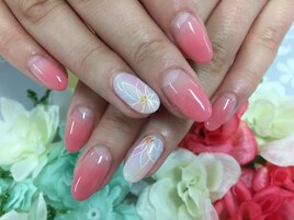 スプリングフラワーネイル☆