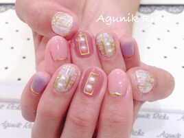 【ツイードネイル】