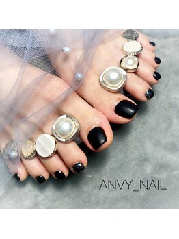 ネイルサロン あんび/フットワンカラー