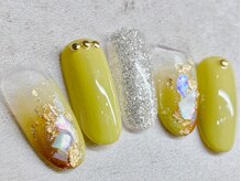 チェリーズネイル(Cherrys Nail)/黄緑 ニュアンス