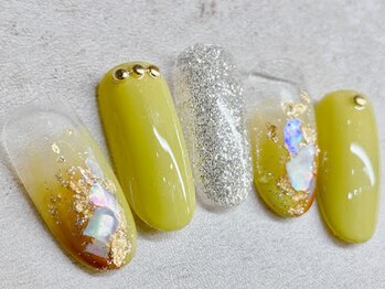 チェリーズネイル(Cherrys Nail)/黄緑 ニュアンス