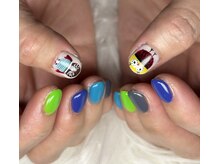 ルナール(Renard)/2本アートコース フクロウネイル