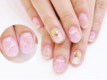 ネイルコレクション ベビーピンク(Baby Pink)/ジェルアート放題☆マリン:海