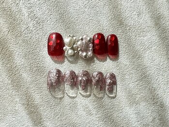 ちぐはぐネイル