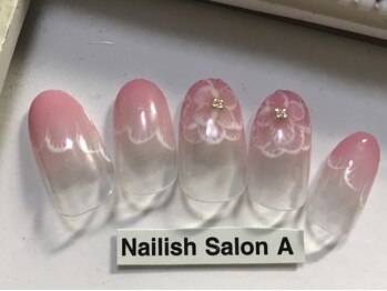 ネイリッシュサロン エー(Nailish Salon A)/2017/春レーシーフラワー