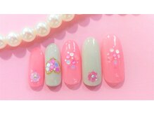 ネイルサロン 爪/☆バレンタインネイル★