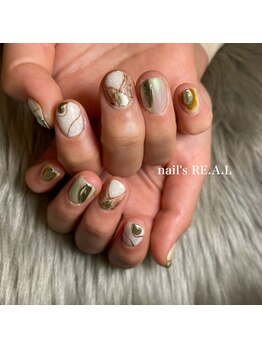 ネイルズリアル 倉敷(nail's RE.A.L)/ニュアンスネイル