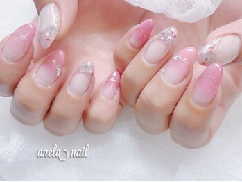 アネラネイル 広尾店(anela nail)の写真/数々の受賞歴有!長さ出し10本+(シンプルア-ト,ワンカラ-等)ご用意!パラジェル無料変更可/パラジェル導入店