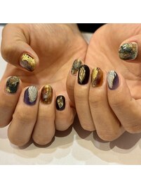 個性派アートネイル