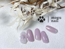モグネイル(Mogunail)/7，8月定額B/花ネイル