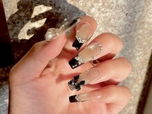 リボン(Ribbon)/【miuネイル】ワンホンネイル