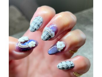 ツイードネイル