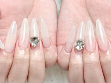 シーアンドビーネイル(C&B Nail)/ワンカラー長さだしワンカラー