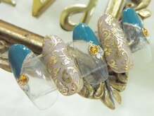 ネイルサロン ディーバ ギンザ(Nail salon Diva GINZA)/アンティークシック　¥8500