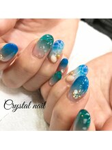 クリスタルネイル ゆめタウン博多店(CRYSTAL NAIL)/ドロップネイル