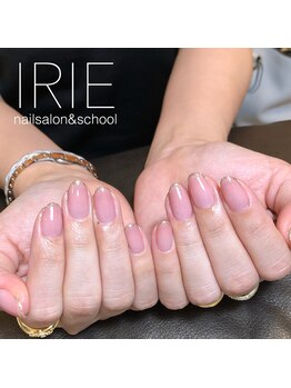 ラメラインネイル