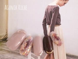 【べっ甲ネイル】