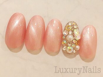 ラグジュアリーネイルズ カワグチ(Luxury Nails Kawaguchi)/うるうる*マグネットネイル