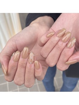 ミントリーフ バイ リート(Mint leaf by Reat)/シアーブラウン